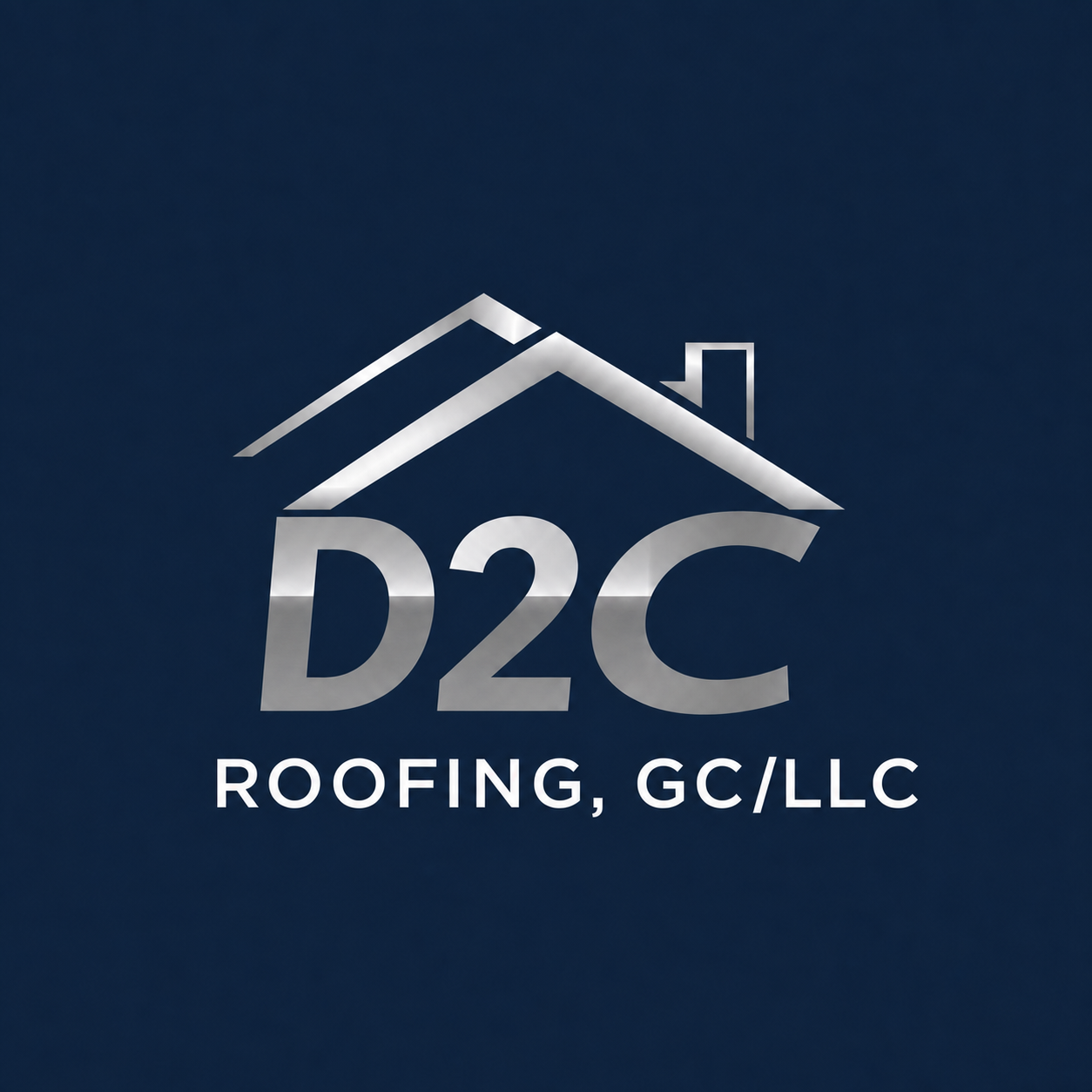 D2C Roofing Logo